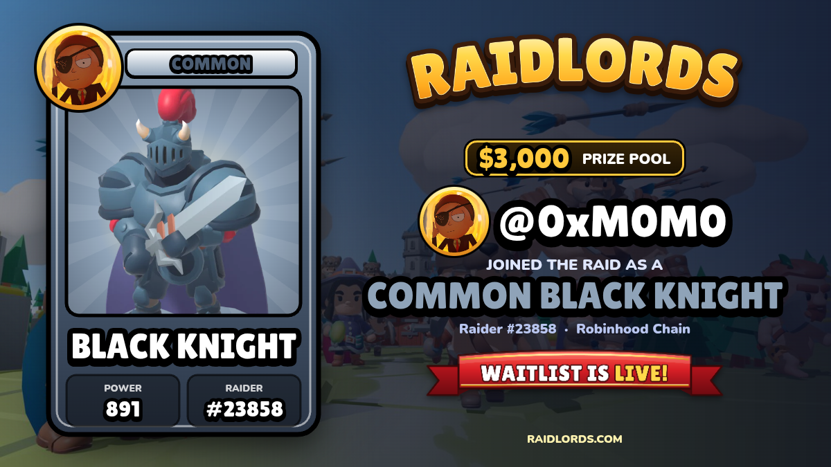 @0xM0M0 joined the RaidLords raid