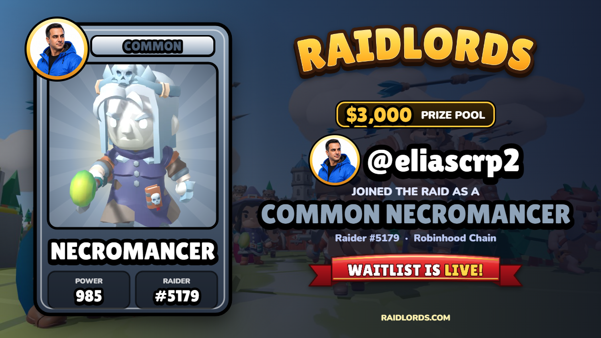 @eliascrp2 joined the RaidLords raid